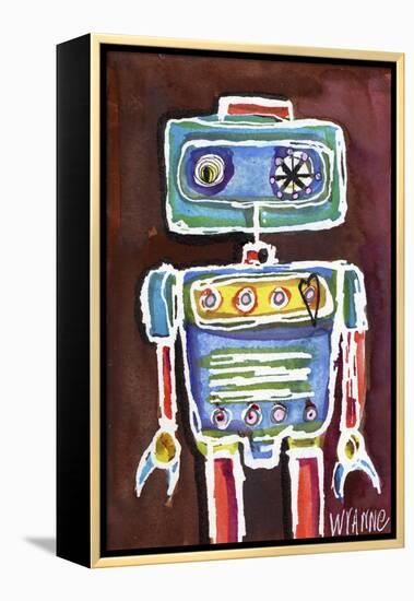 Robot Boy-Wyanne-Framed Premier Image Canvas