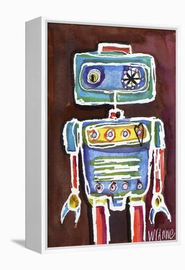 Robot Boy-Wyanne-Framed Premier Image Canvas