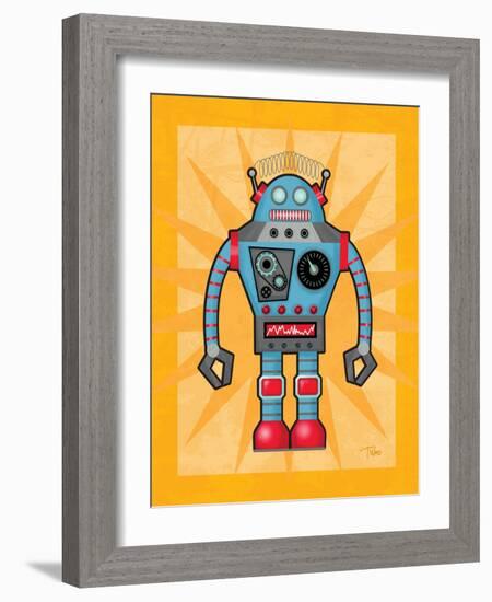 Robot I-Teresa Woo-Framed Art Print