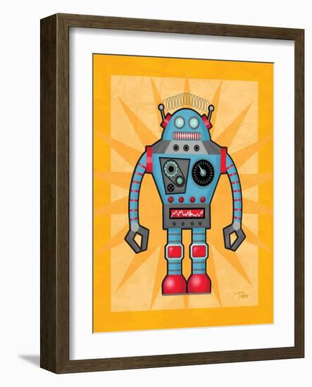 Robot I-Teresa Woo-Framed Art Print