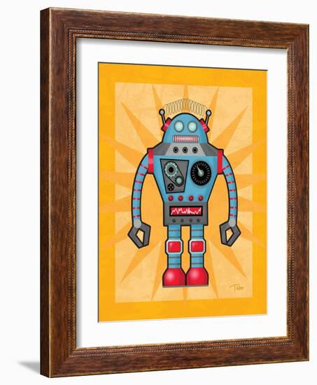 Robot I-Teresa Woo-Framed Art Print