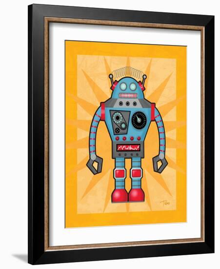 Robot I-Teresa Woo-Framed Art Print