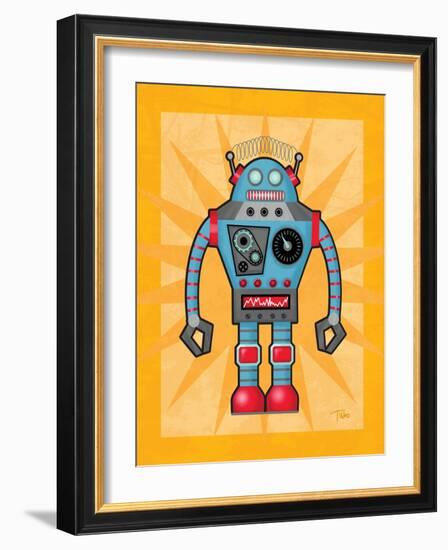 Robot I-Teresa Woo-Framed Art Print