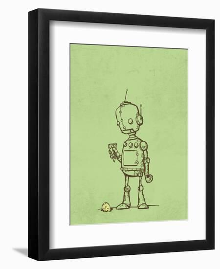 Robot Icecream-Michael Murdock-Framed Giclee Print