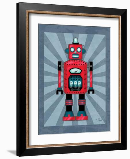 Robot II-Teresa Woo-Framed Art Print