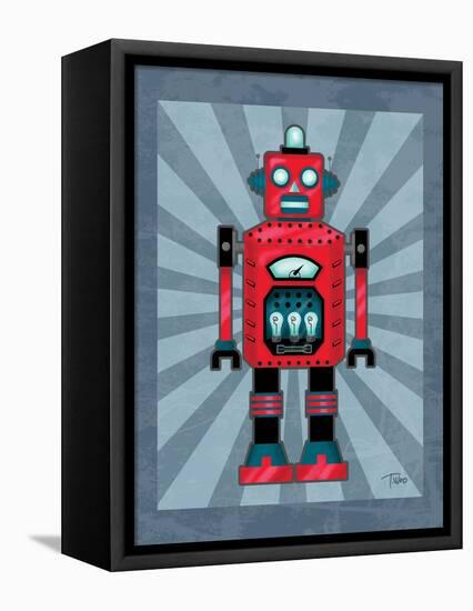 Robot II-Teresa Woo-Framed Stretched Canvas