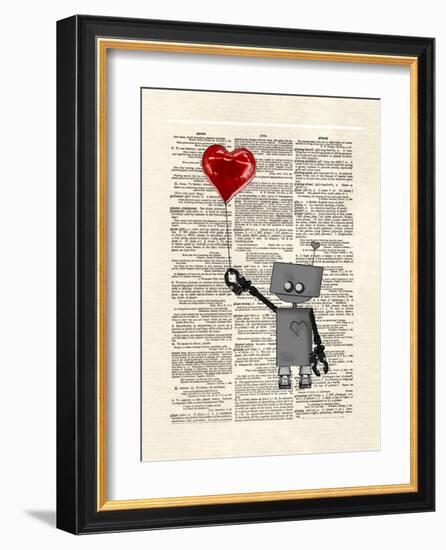 Robot Love-Matt Dinniman-Framed Art Print