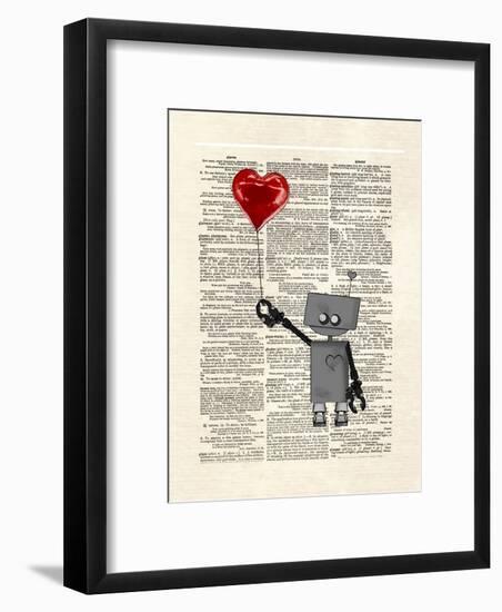 Robot Love-Matt Dinniman-Framed Art Print