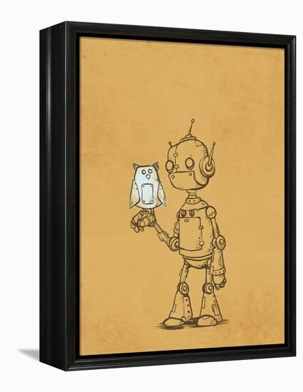 Robot Owl-Michael Murdock-Framed Premier Image Canvas