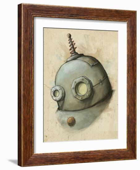 Robot Painting-Michael Murdock-Framed Giclee Print