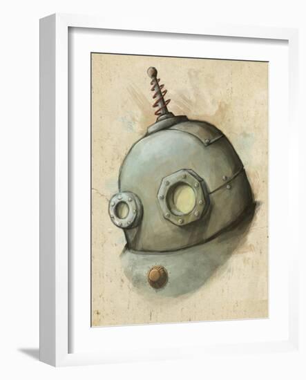 Robot Painting-Michael Murdock-Framed Giclee Print