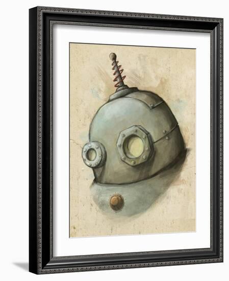 Robot Painting-Michael Murdock-Framed Giclee Print