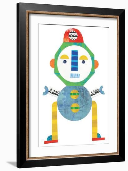 Robot Party Element IV-Melissa Averinos-Framed Art Print