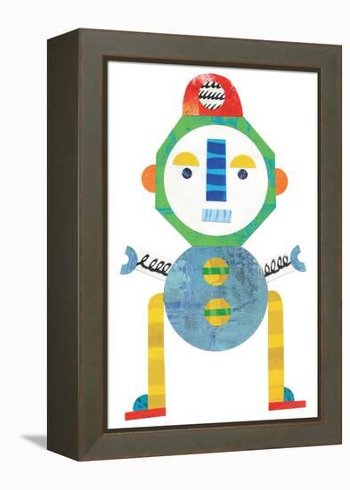 Robot Party Element IV-Melissa Averinos-Framed Stretched Canvas