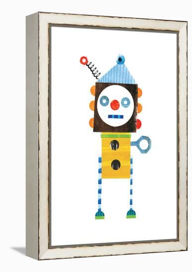 Robot Party Element V-Melissa Averinos-Framed Stretched Canvas