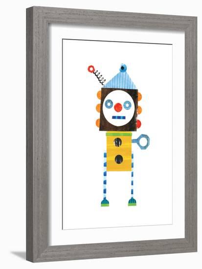 Robot Party Element V-Melissa Averinos-Framed Art Print