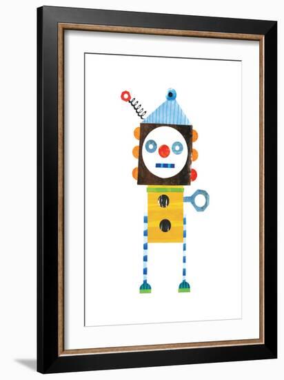 Robot Party Element V-Melissa Averinos-Framed Art Print