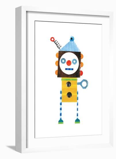 Robot Party Element V-Melissa Averinos-Framed Art Print