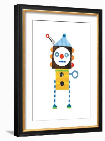 Robot Party Element V-Melissa Averinos-Framed Art Print