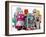 Robot Toys-davinci-Framed Art Print