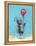 Robot with Red Balloon-Craig Snodgrass-Framed Premier Image Canvas