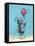 Robot with Red Balloon-Craig Snodgrass-Framed Premier Image Canvas