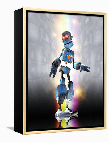 Robot-Victor Habbick-Framed Premier Image Canvas