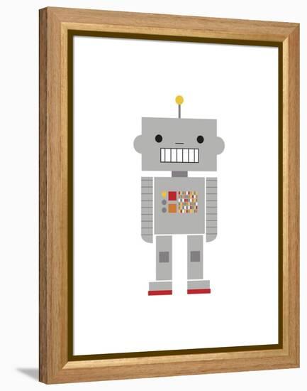 Robot-Dicky Bird-Framed Premier Image Canvas