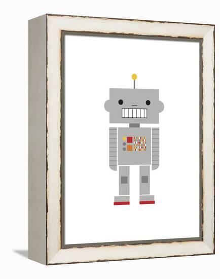 Robot-Dicky Bird-Framed Premier Image Canvas