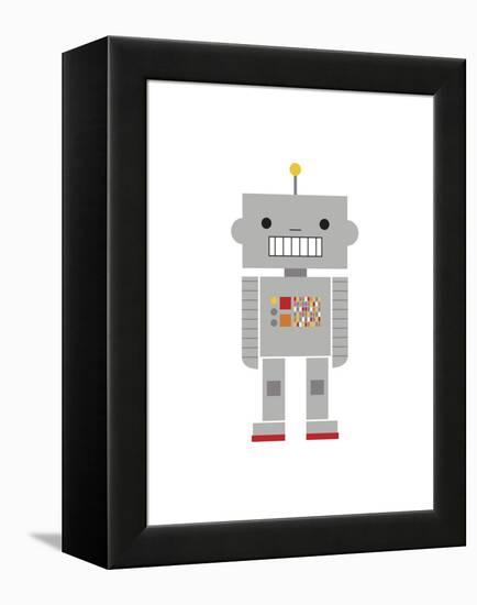 Robot-Dicky Bird-Framed Premier Image Canvas