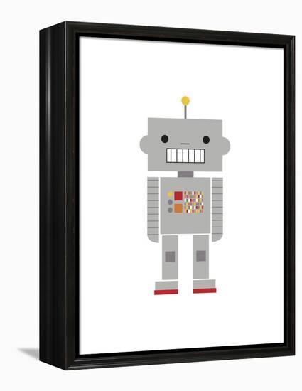 Robot-Dicky Bird-Framed Premier Image Canvas