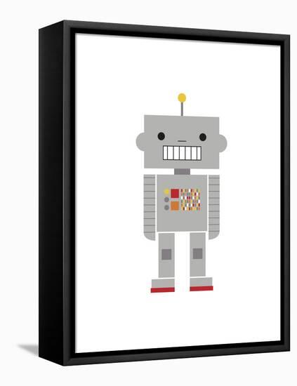 Robot-Dicky Bird-Framed Premier Image Canvas