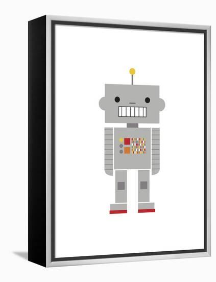 Robot-Dicky Bird-Framed Premier Image Canvas