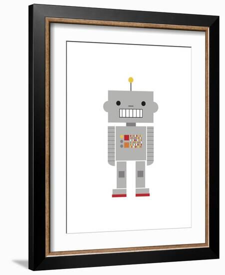 Robot-Dicky Bird-Framed Giclee Print