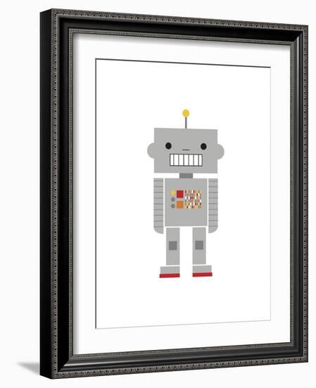 Robot-Dicky Bird-Framed Giclee Print