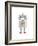 Robot-Dicky Bird-Framed Giclee Print