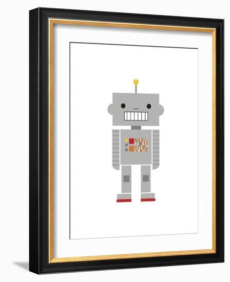 Robot-Dicky Bird-Framed Giclee Print