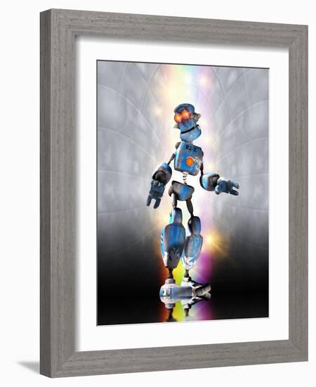 Robot-Victor Habbick-Framed Photographic Print