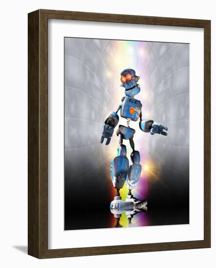 Robot-Victor Habbick-Framed Photographic Print