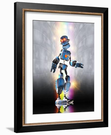 Robot-Victor Habbick-Framed Photographic Print