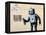 Robot-Banksy-Framed Premier Image Canvas