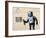 Robot-Banksy-Framed Premium Giclee Print