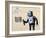 Robot-Banksy-Framed Giclee Print
