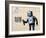 Robot-Banksy-Framed Giclee Print