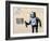 Robot-Banksy-Framed Giclee Print