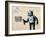 Robot-Banksy-Framed Giclee Print