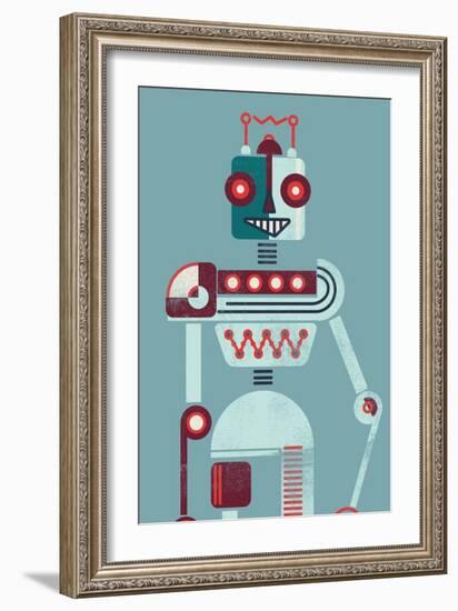 Robot-null-Framed Giclee Print