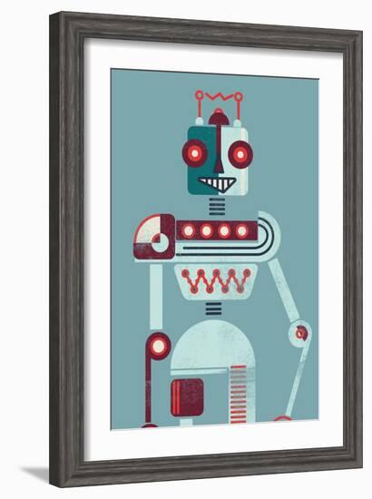 Robot-null-Framed Giclee Print