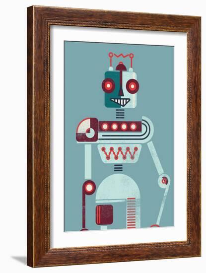 Robot-null-Framed Giclee Print