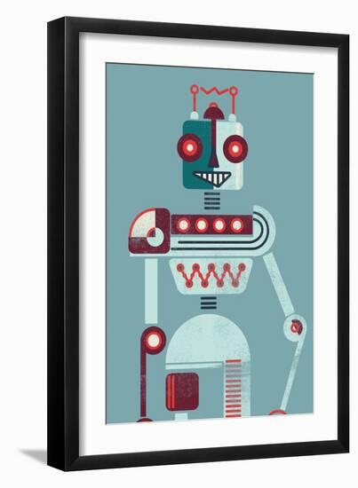 Robot-null-Framed Giclee Print